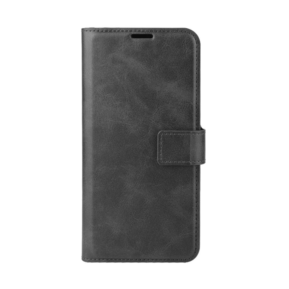 Bild på TPU + PU-läder Ställfodral till Samsung Galaxy A12 - Svart
