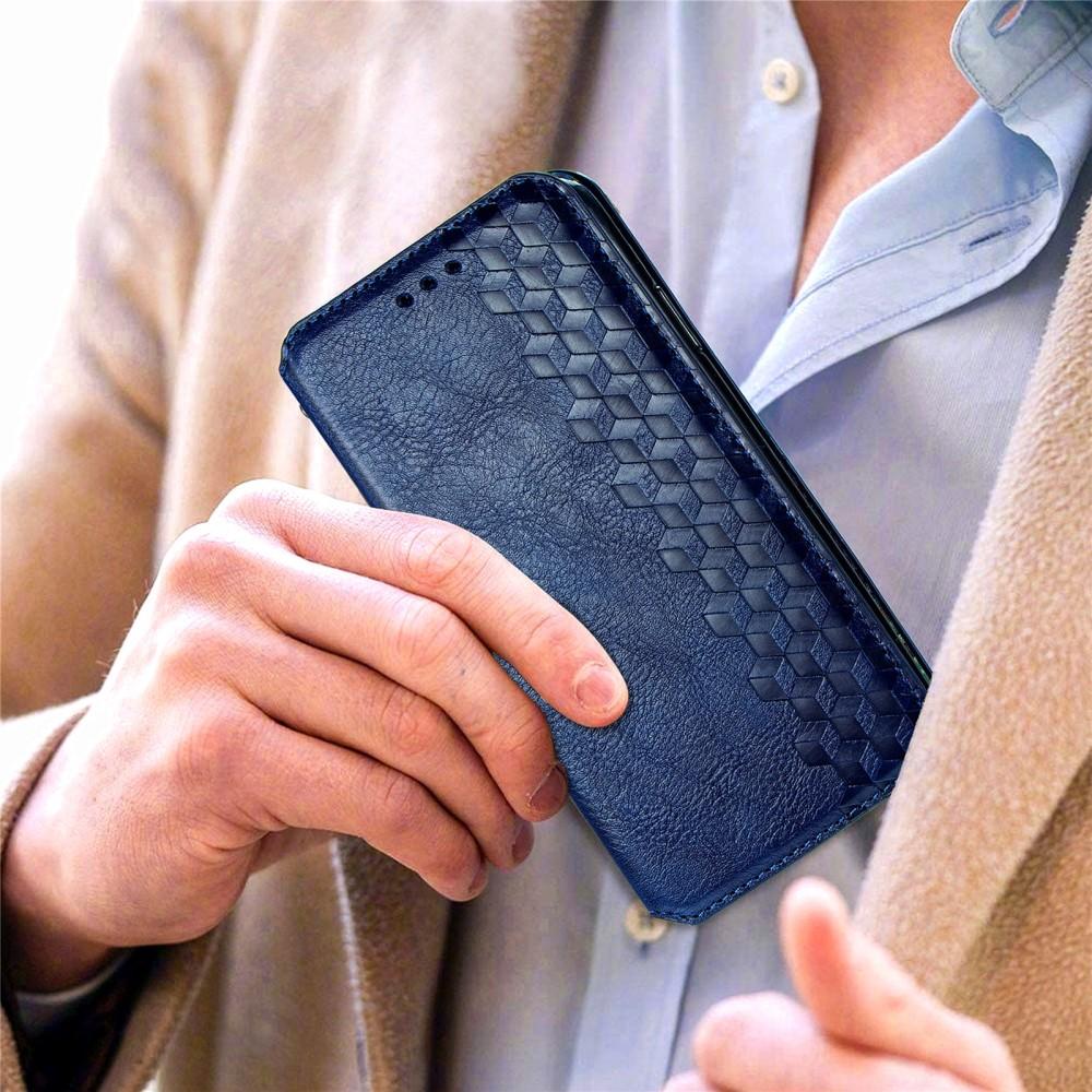 Bild på Samsung Galaxy A12 PU-läderfodral - Blå