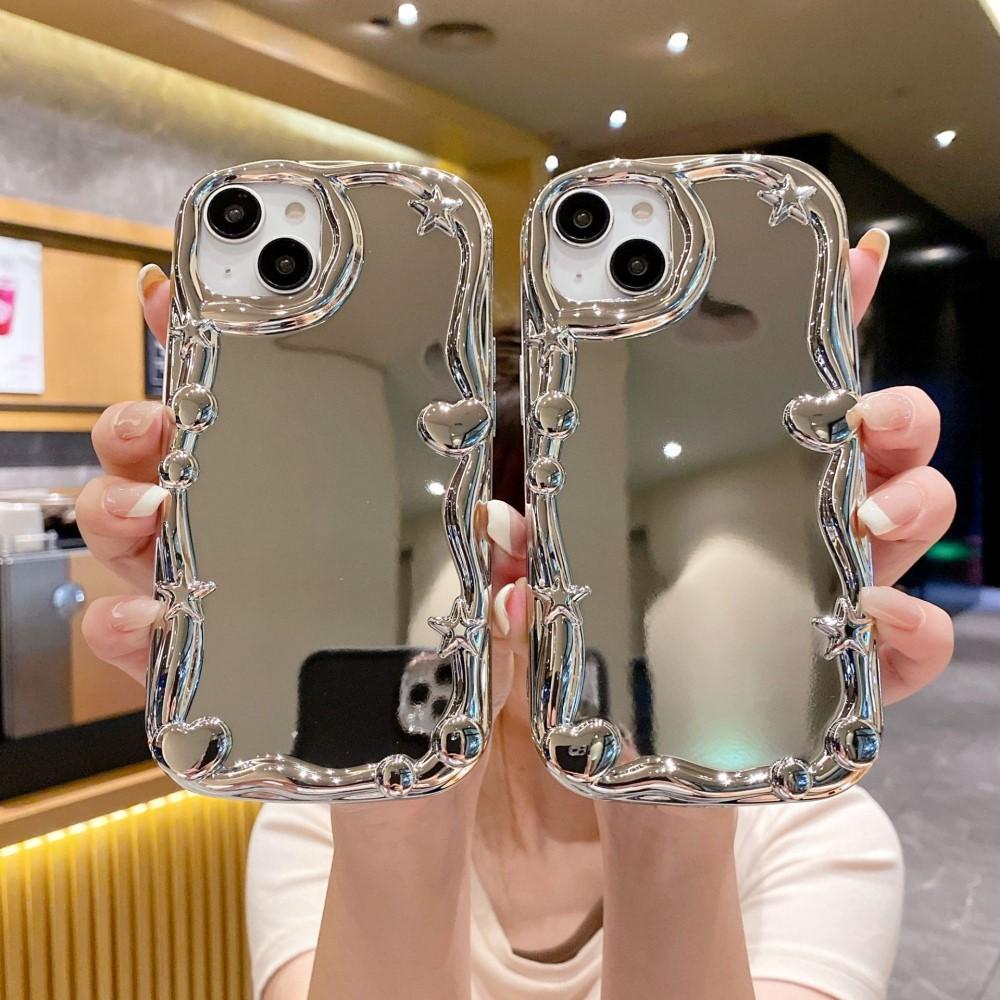 Bild på iPhone 15 TPU Skal med Spegelyta