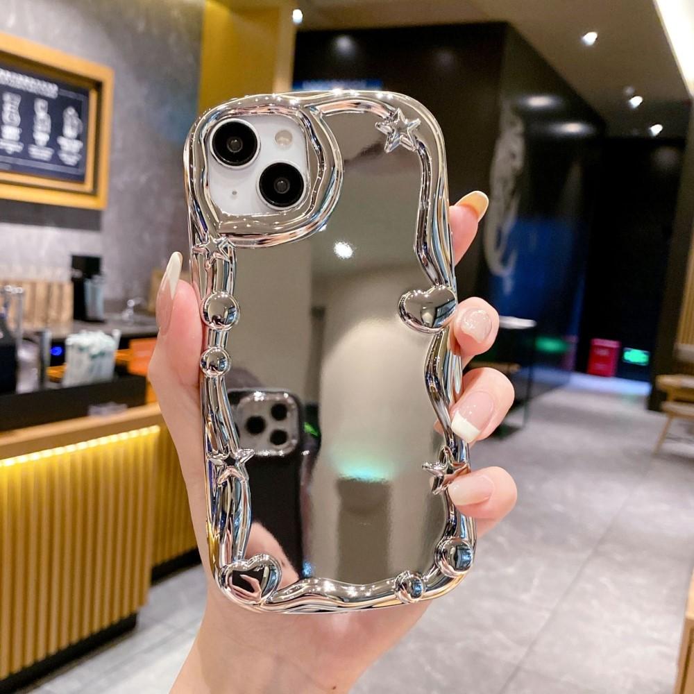Bild på iPhone 15 TPU Skal med Spegelyta