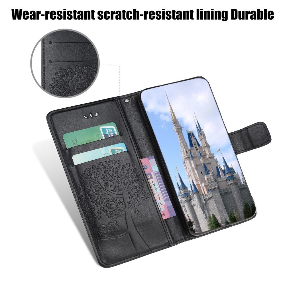 Bild på Uggleträdsmönstrat Läderfodral för Samsung A22 5G