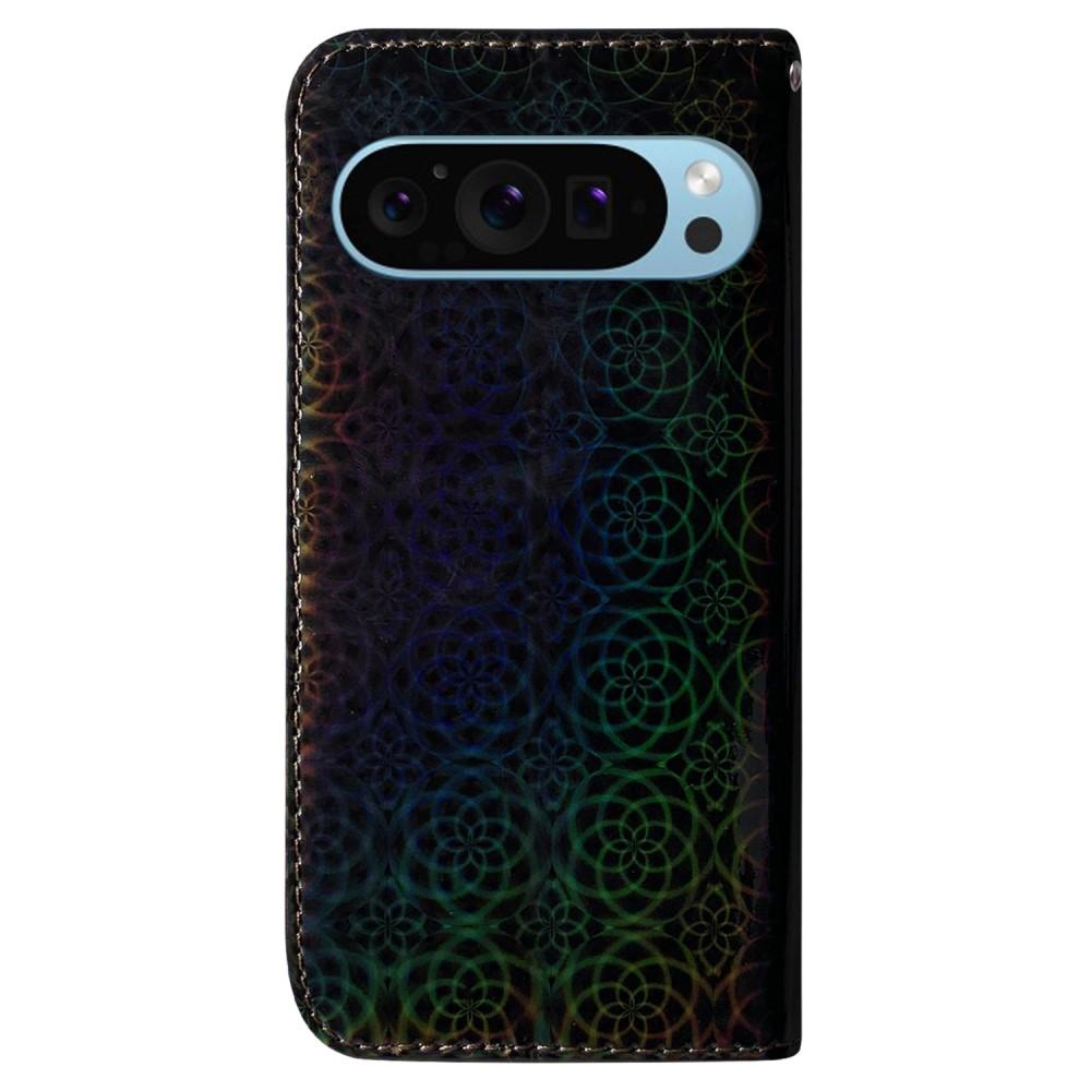 Bild på Google Pixel 9/9 Pro Dazzlande PU-läderfodral - Svart