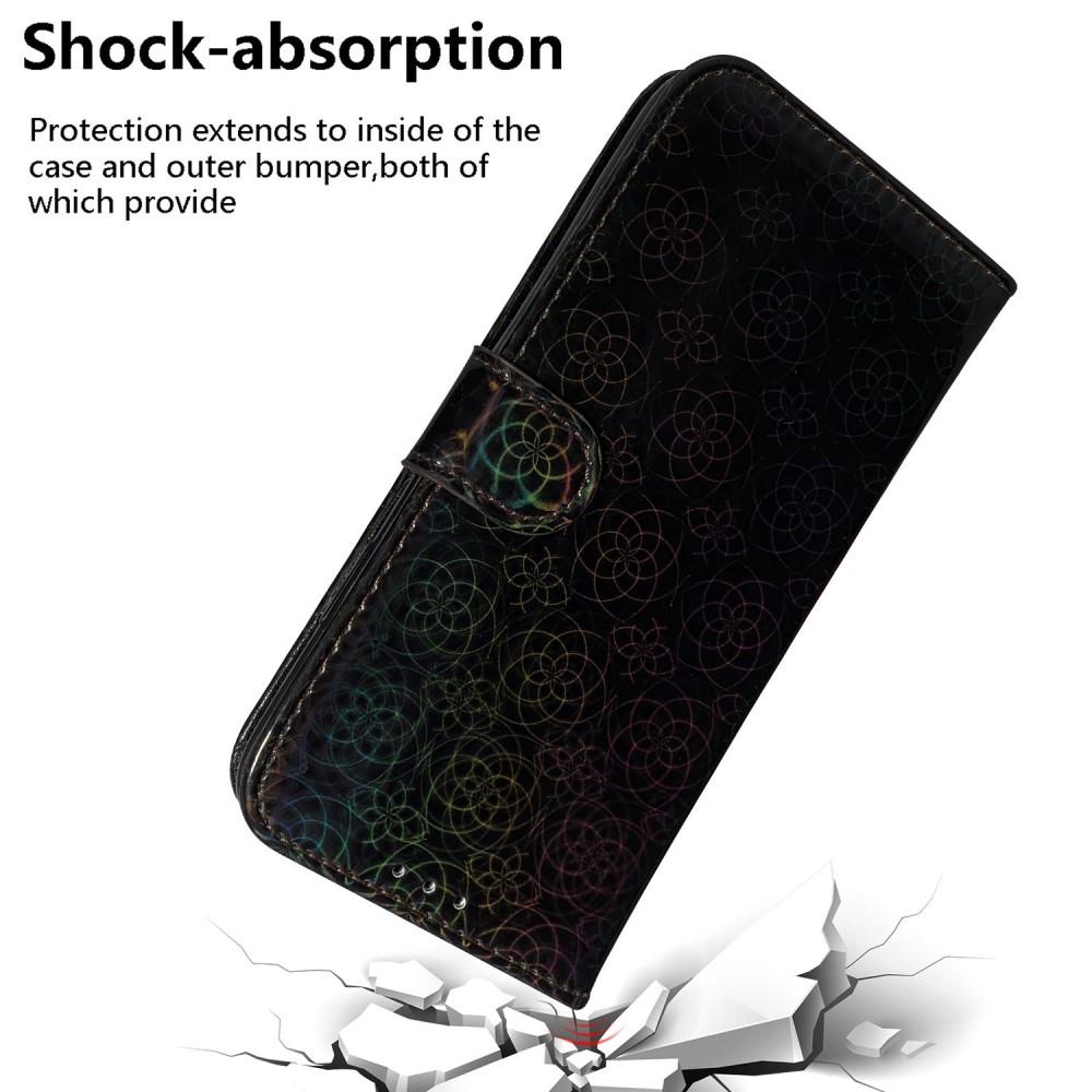 Bild på Google Pixel 9/9 Pro Dazzlande PU-läderfodral - Svart