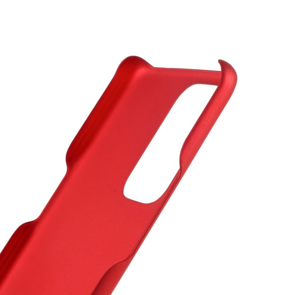 Bild på Gummiplast Skal för OnePlus 9 Pro - Röd