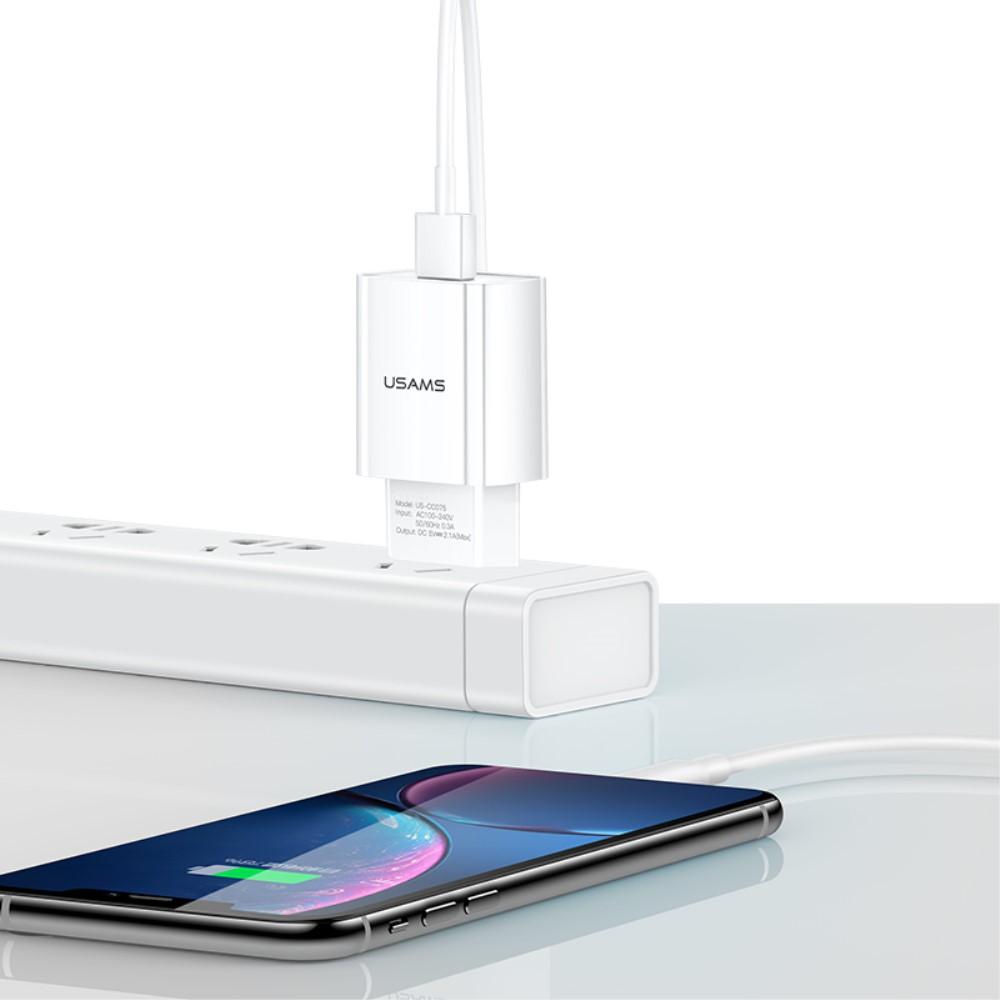 Billede af USAMS T18 Hurtigoplader til Smartphones