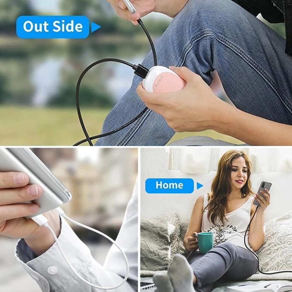 Bild på 100 cm USB till Micro USB Laddkabel - Vit
