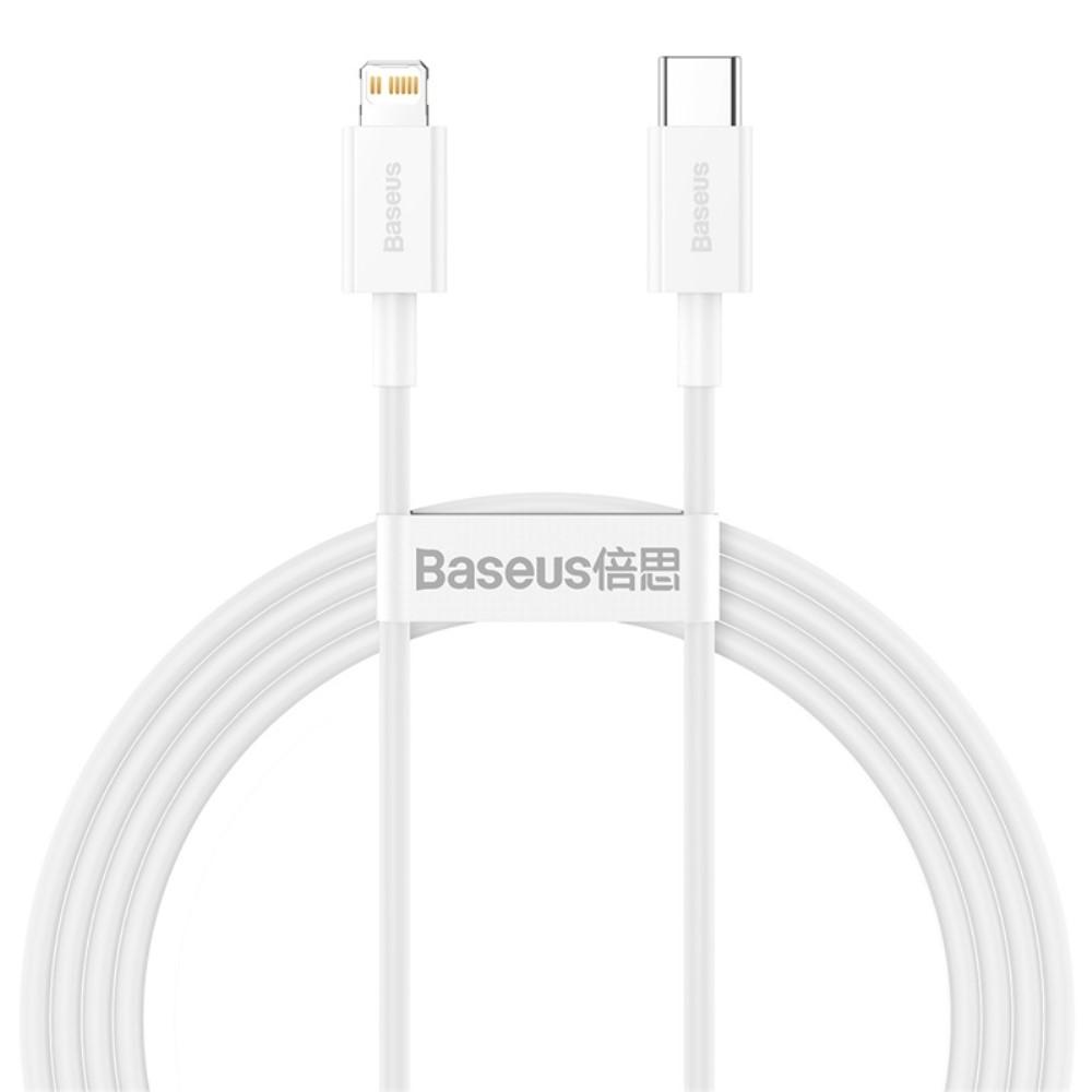 Bild på BASEUS Snabbladdningskabel Typ-C till iP PD 20W 1.5m - Vit
