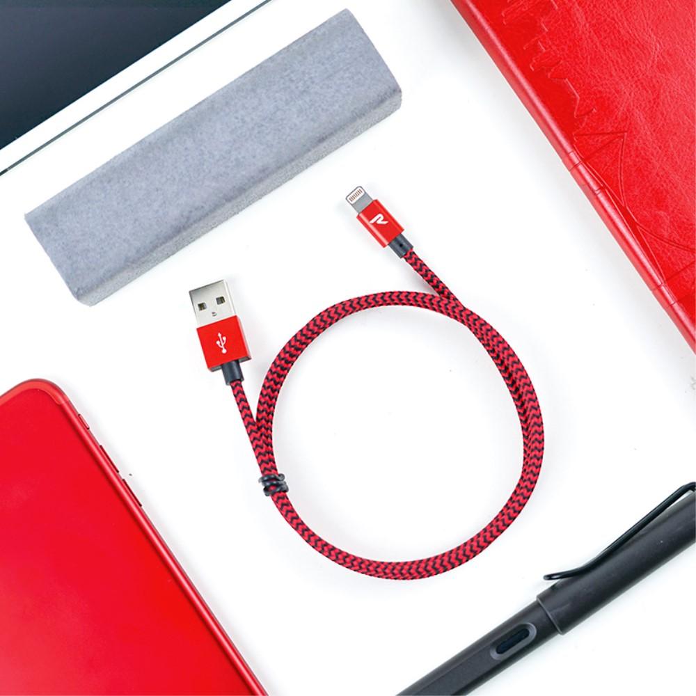 Bild på 2m Lightning 8Pin USB-laddningskabel MFI