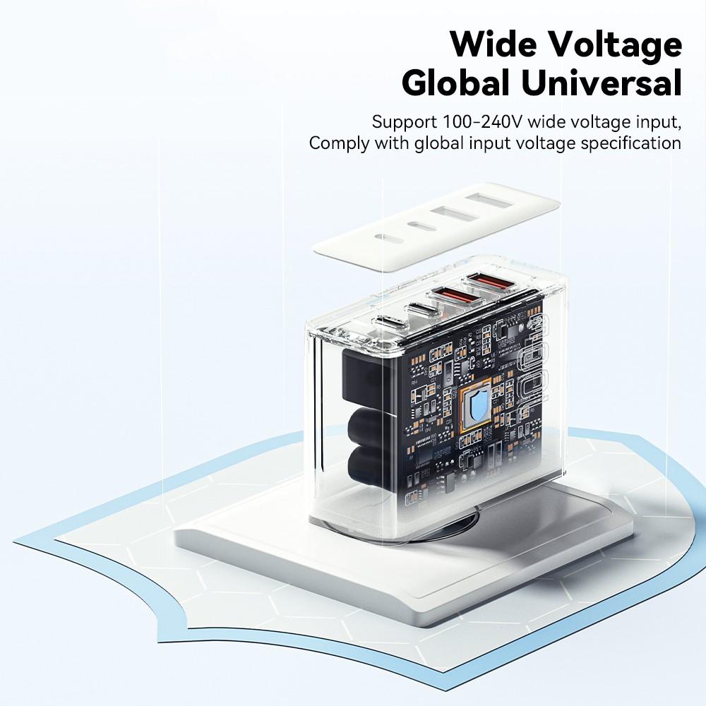 Bild på ESSAGER ES-CD37 100W Snabbladdare, 4 Portar