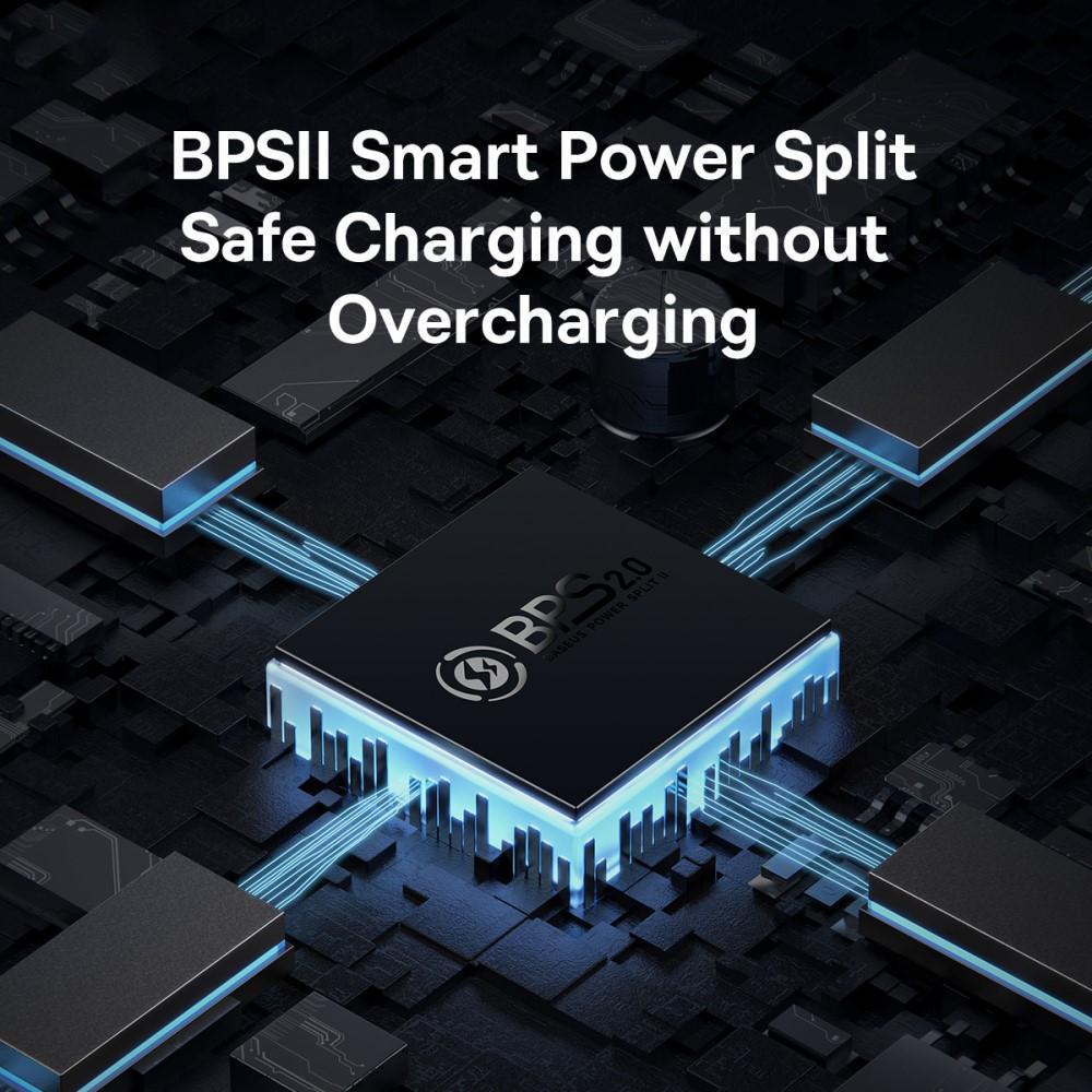 Billede af BASEUS GaN5 Pro Væglader 2xType-C/USB 65W