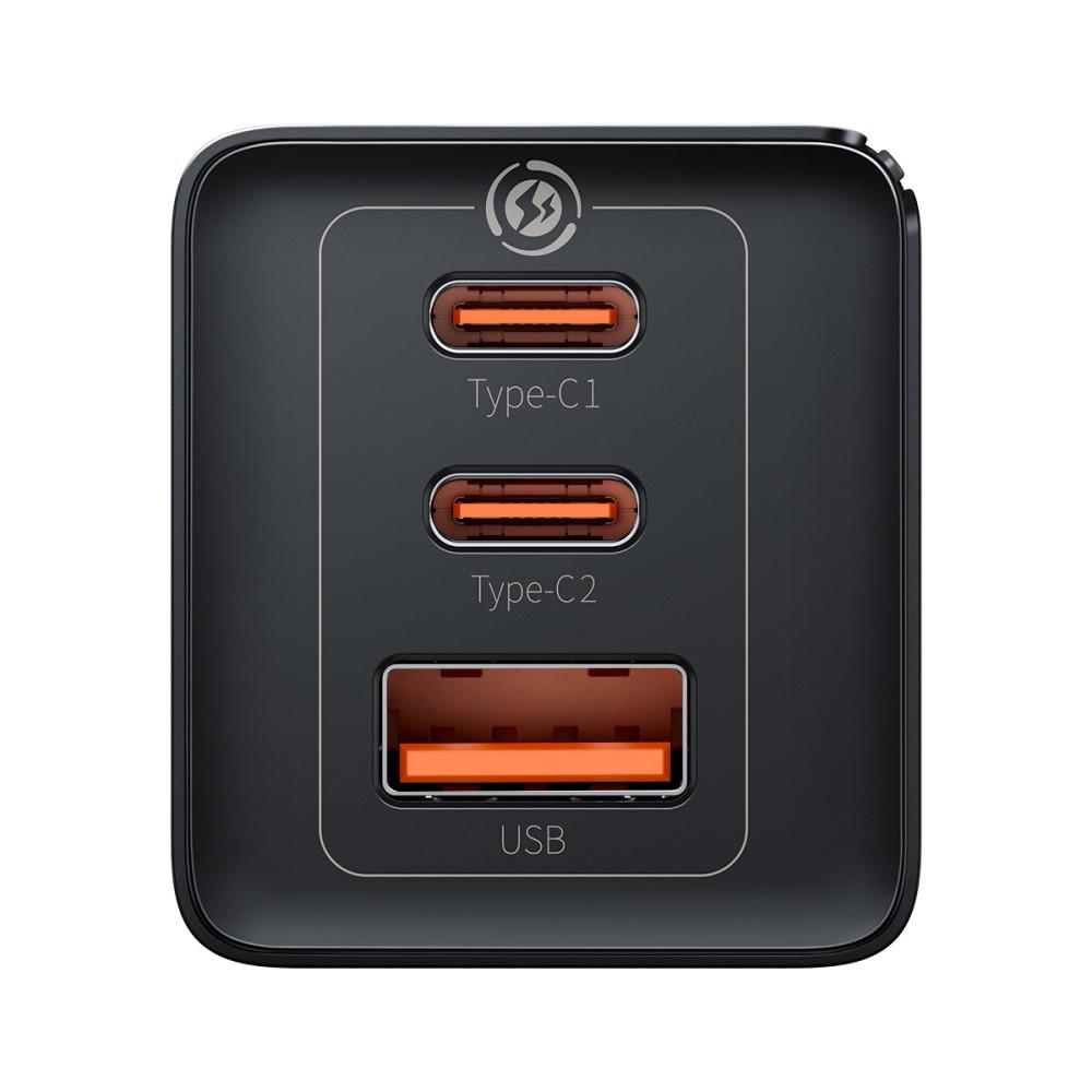 Billede af BASEUS GaN5 Pro Væglader 2xType-C/USB 65W