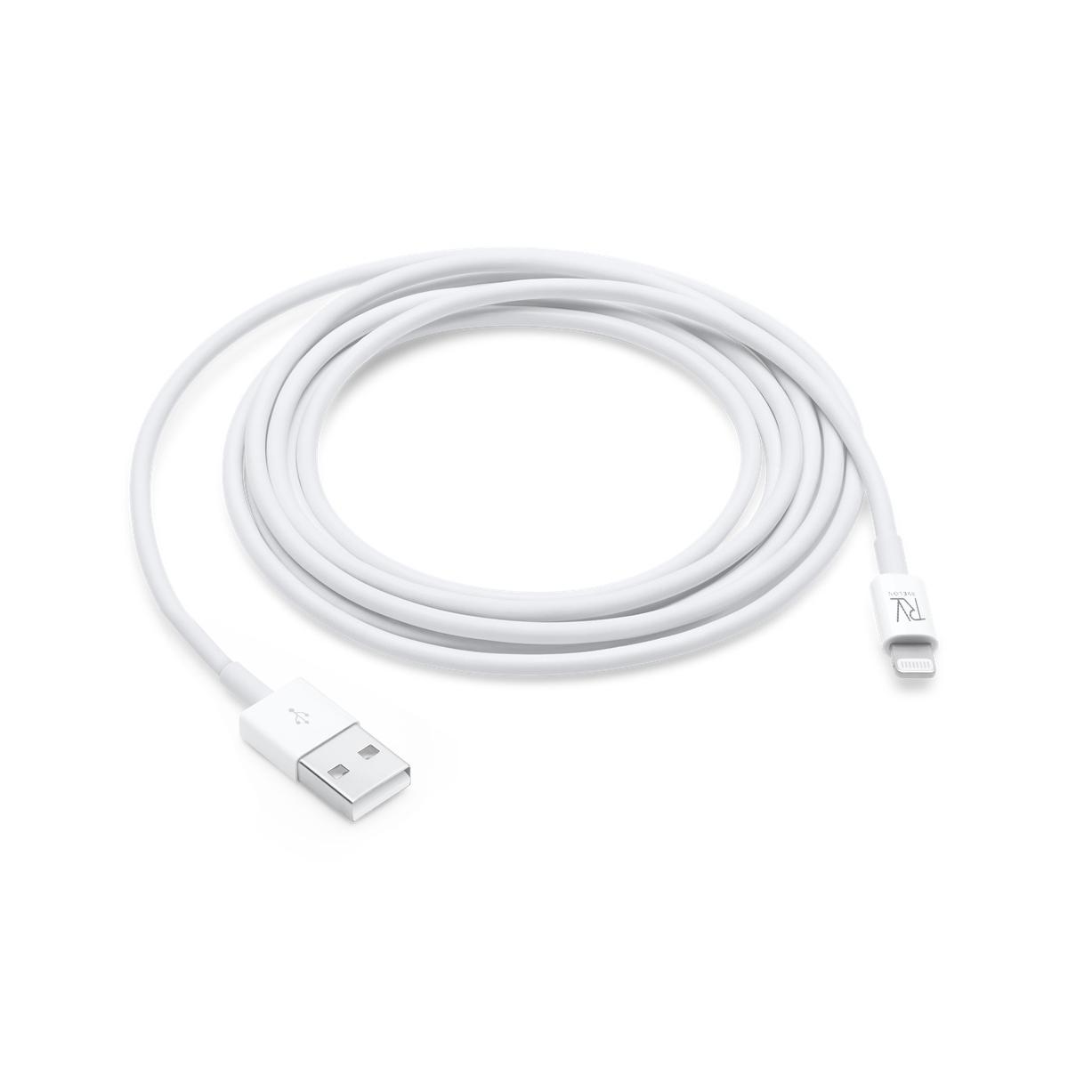 Bild på Rvelon USB-A till Lightning Kabel 2m