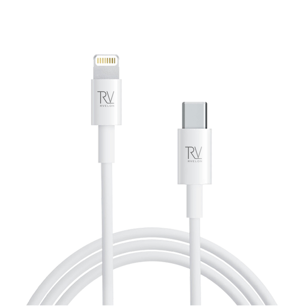 Bild på Rvelon USB-C till Lightning Kabel 1m