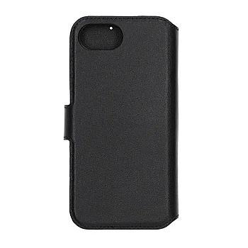 bild på Rvelon Leather Wallet Case-iPhone 16e Black