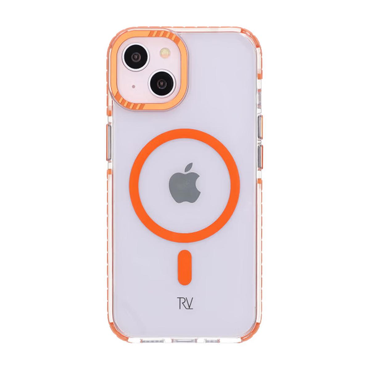 Kuva:  iPhone 13/14 Rvelon kännykkäkuori, magneettivahvistettu - oranssi