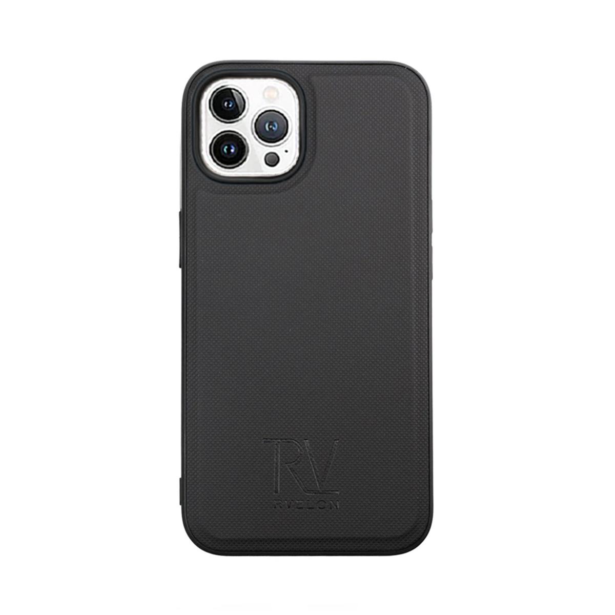 Kuva:  iPhone 14 Pro lompakkokotelo magneetilla Rvelon - Musta