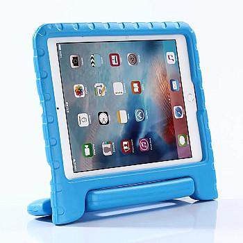 bild på Solid Case with Handle for iPad 9.7 2017/2018 / Air / Air 2 - Blue