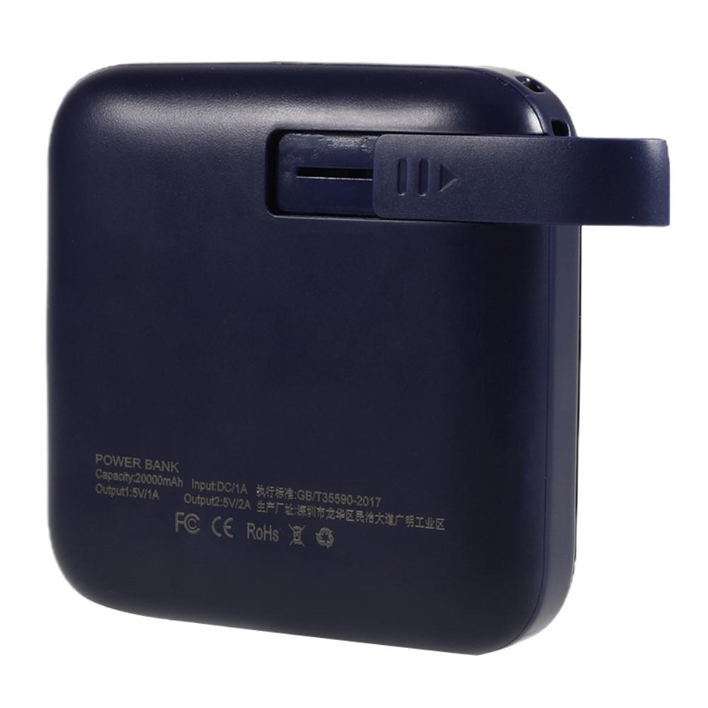 Billede af Bærbar Powerbank 20000mAh, 2 USB, Hurtigopladning