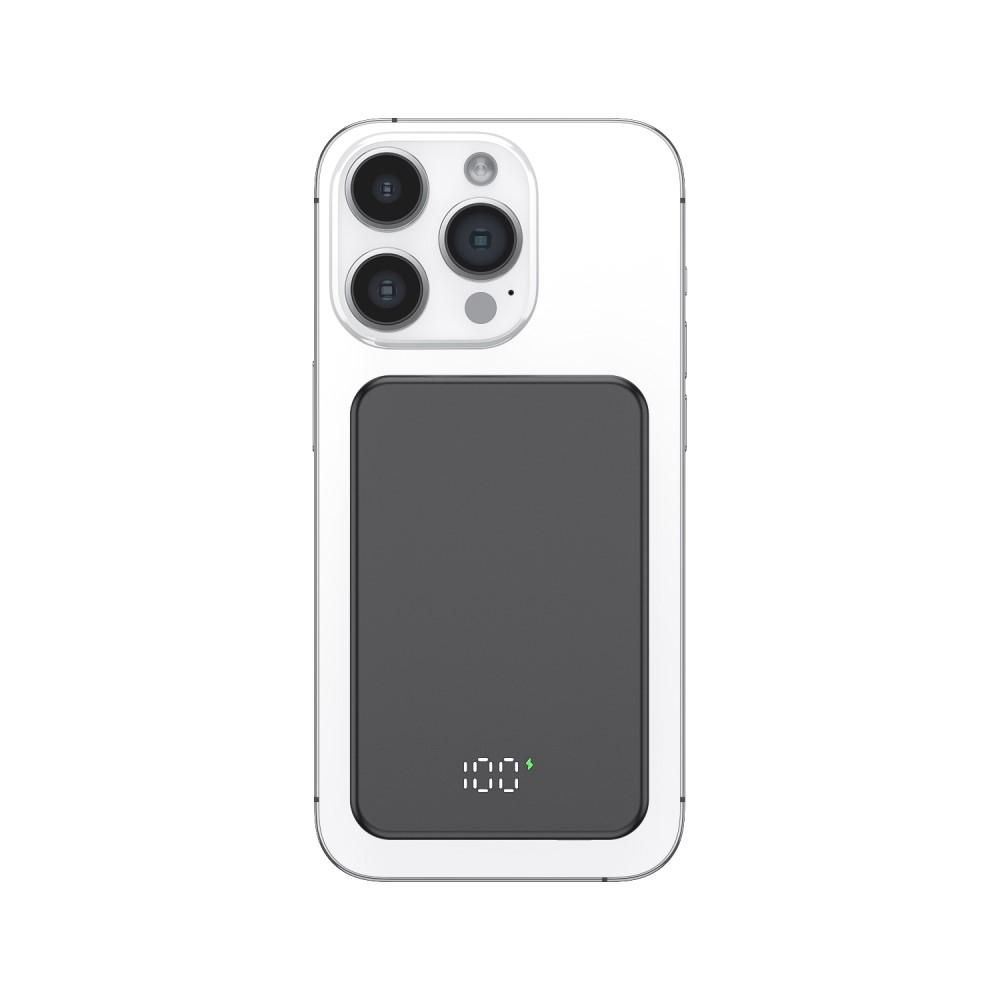 Billede af Bærbar 15W magnetisk trådløs oplader 5000mAh