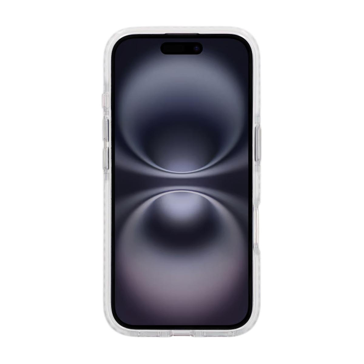 Billede af Model reflekterer farve Magnetisk Etui til iPhone 16 Rød