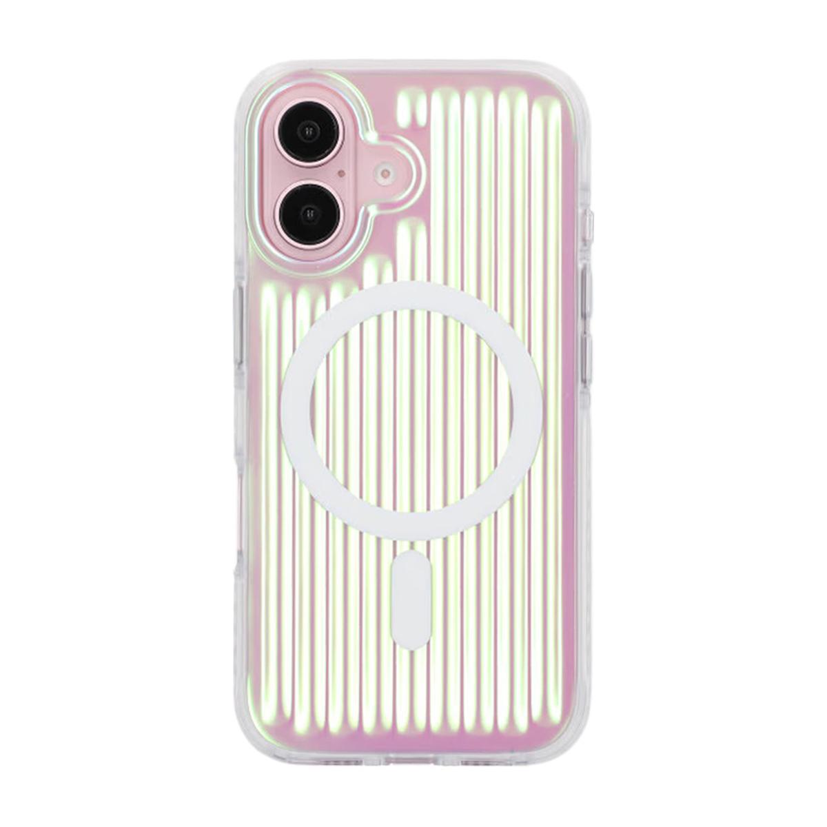 Billede af Model reflekter farve Magnetisk Cover Til iPhone 16 Grøn