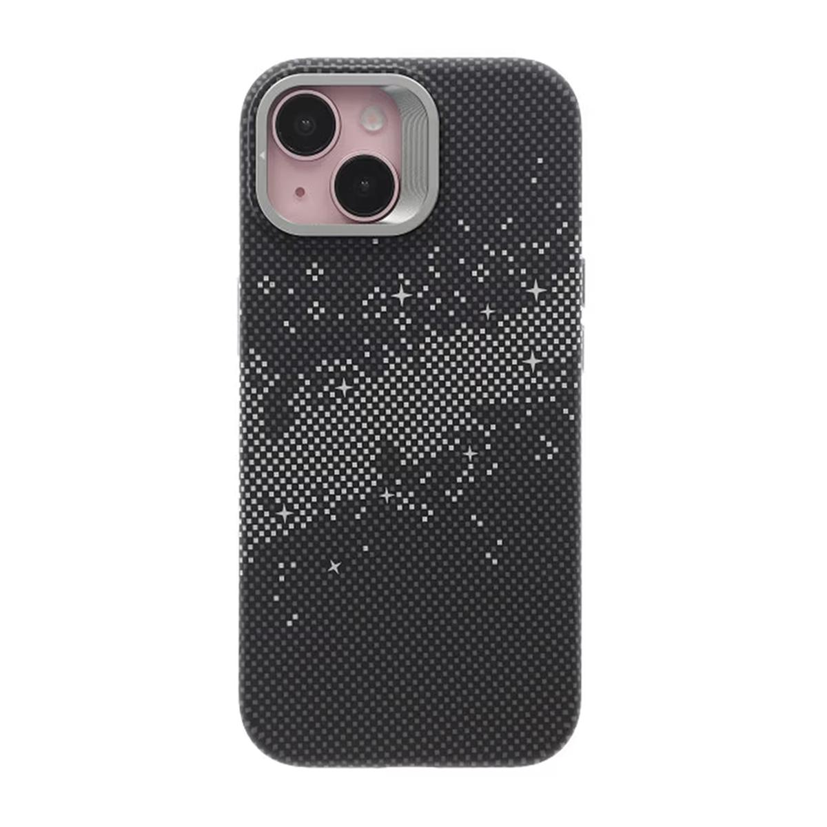 Billede af iPhone 15 cover med MagSafe og indbygget stand - rumsort