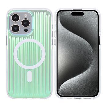 bild på Model reflact color Magnetic Case For iPhone 15 Pro Max Green
