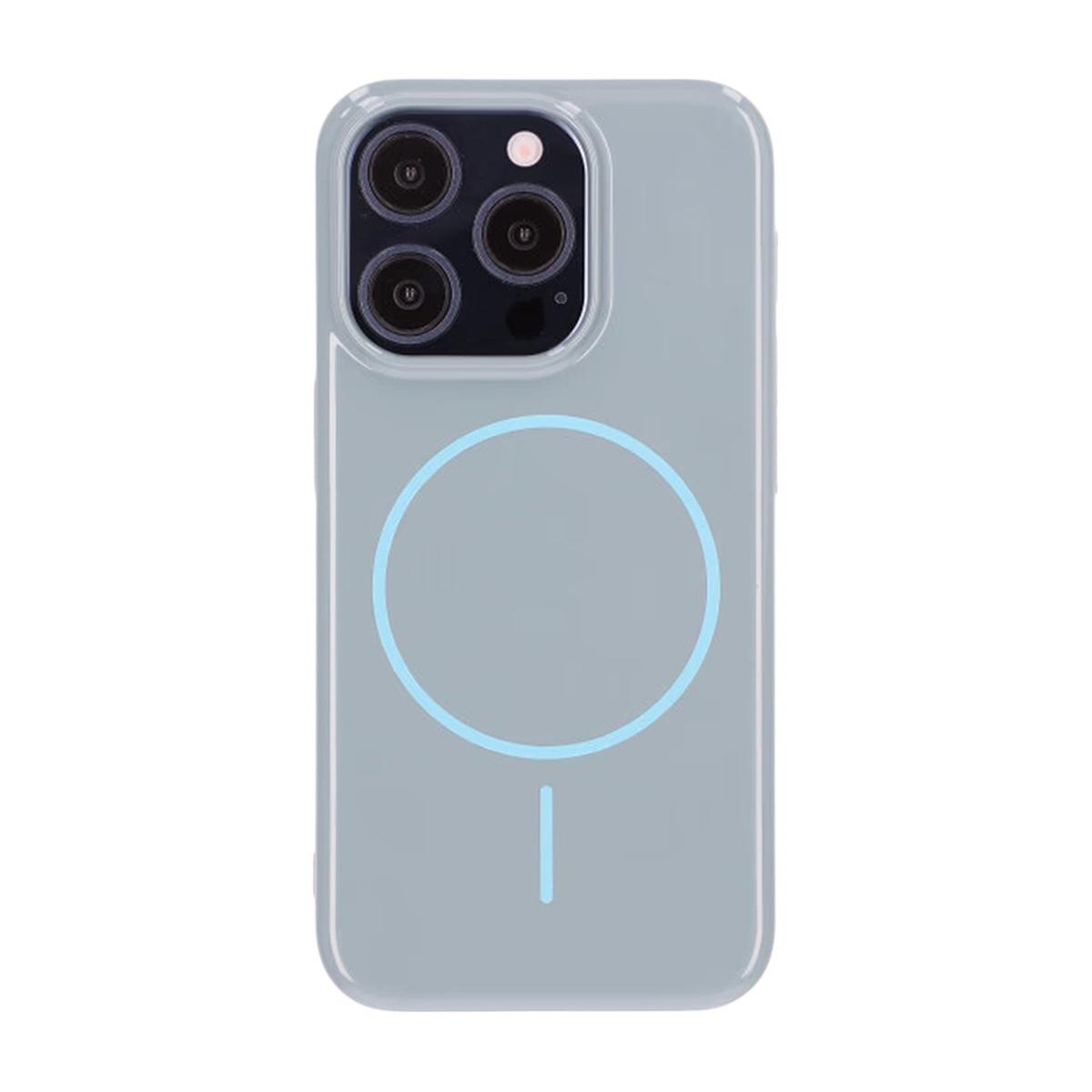 Bild von Blankes magnetisches Gehäuse für iPhone 15 Pro in Blau