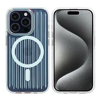bild på Model reflact color Magnetic Case For iPhone 15 Pro Blue