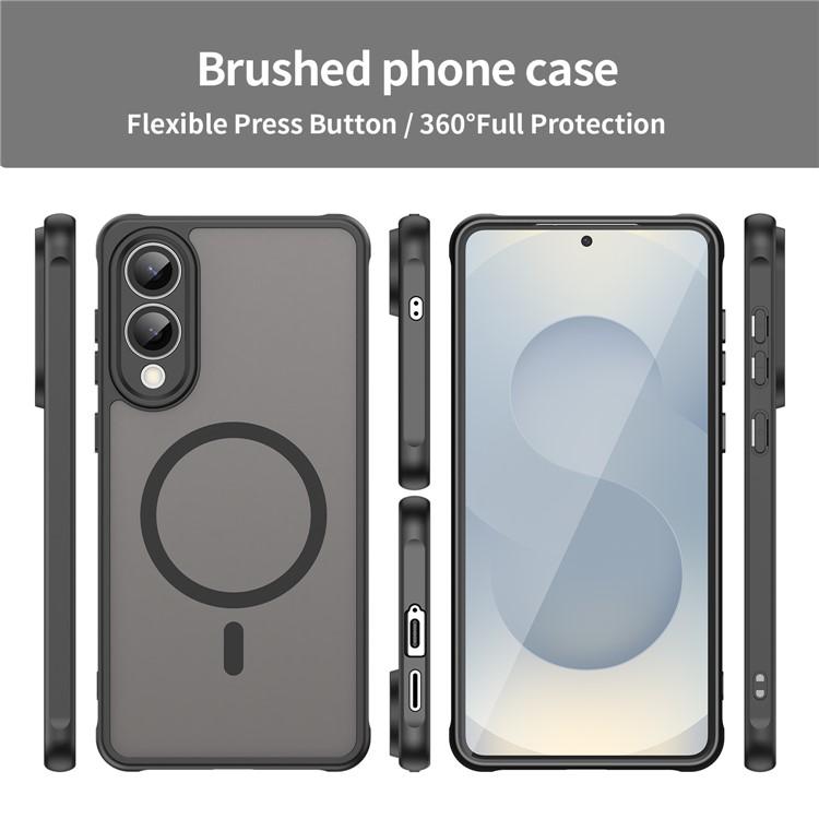 Bild von Samsung Galaxy S25 Edge Hülle mit MagSafe - Schwarz