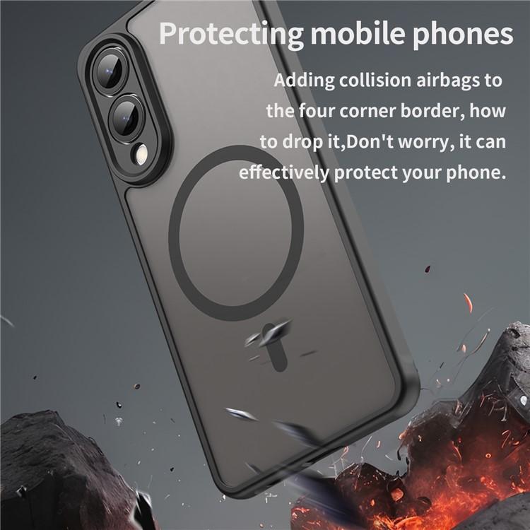 Bild von Samsung Galaxy S25 Edge Hülle mit MagSafe - Schwarz