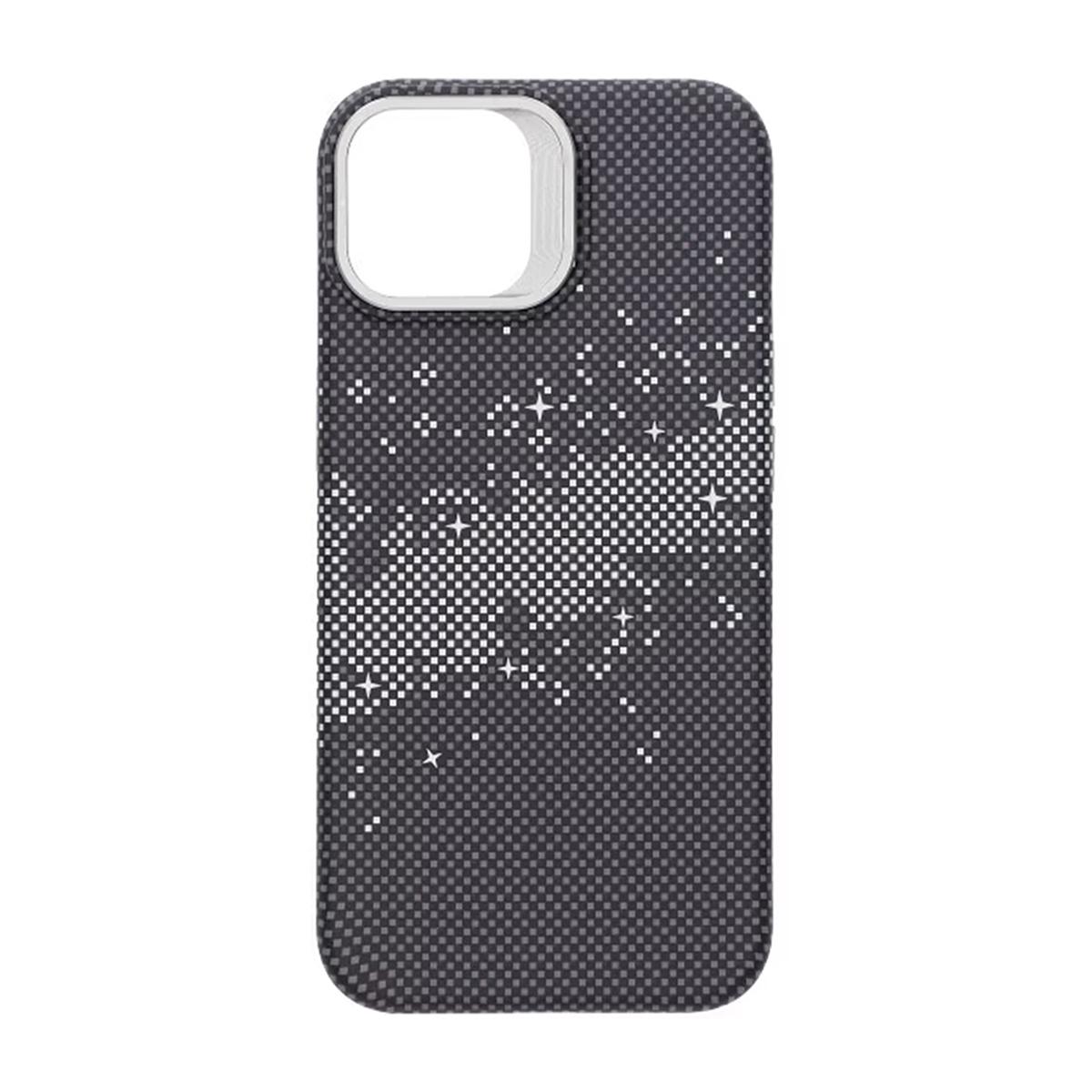 Bild von iPhone 13/14 Hülle mit MagSafe und ausklappbarem Ständer - Weltraumschwarz