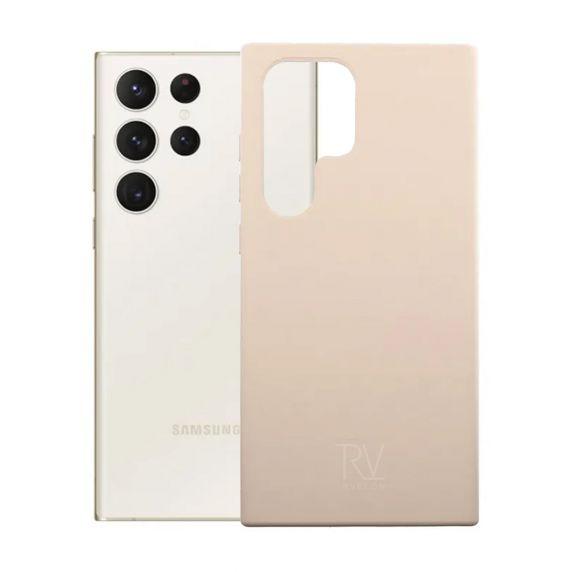 Bild på Samsung Galaxy S23 Ultra Silikonskal Rvelon - Beige