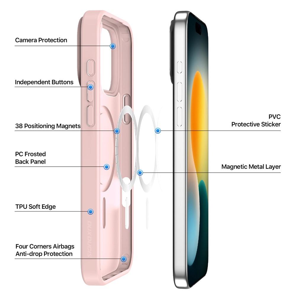 Billede af iPhone 17 Pro Max Cover DUX DUCIS Yind - Lyserød