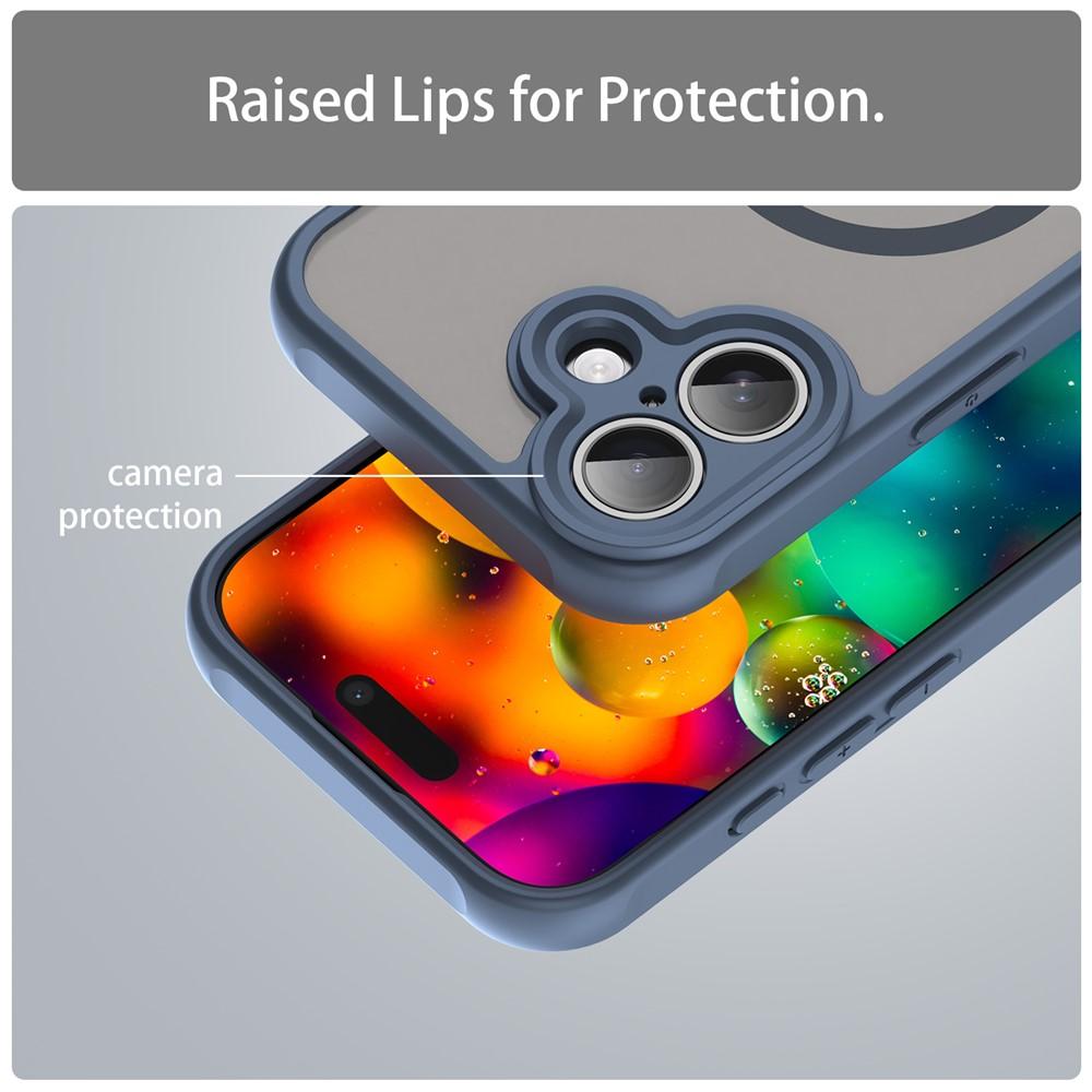 Billede af iPhone 17 cover med MagSafe, støddæmpende - blå