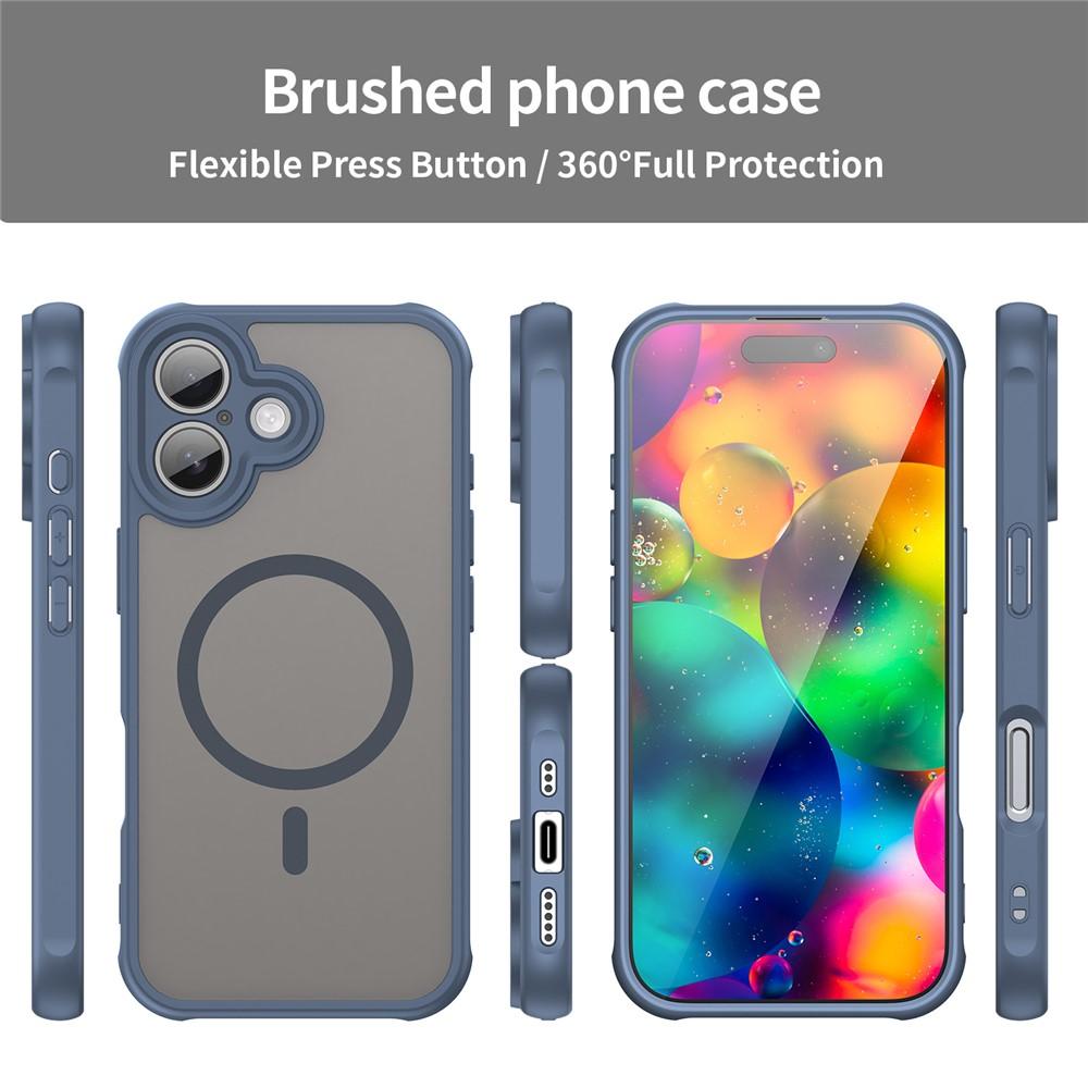 Billede af iPhone 17 cover med MagSafe, støddæmpende - blå