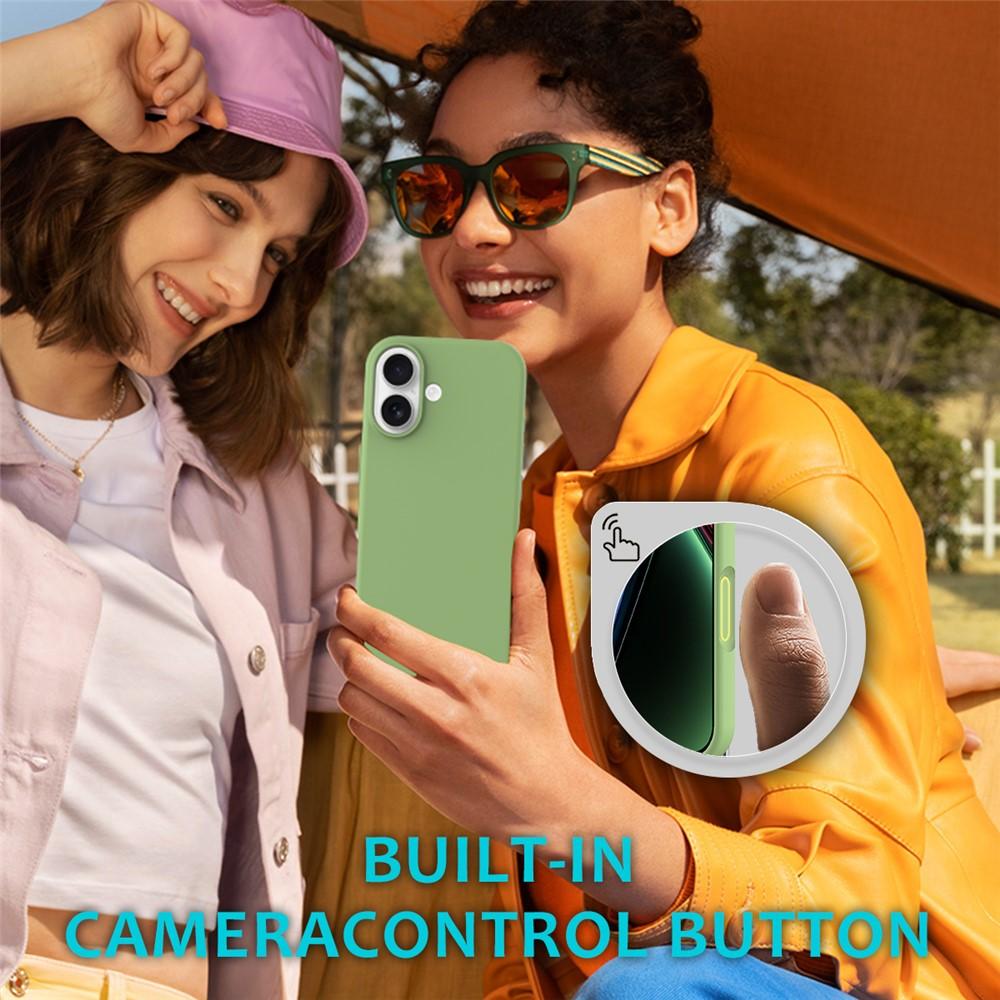 Billede af iPhone 17 Cover Stødsikkert Silikone - Mintgrøn