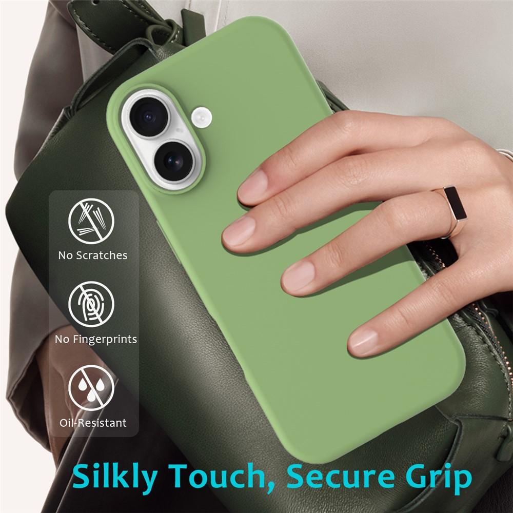 Billede af iPhone 17 Cover Stødsikkert Silikone - Mintgrøn