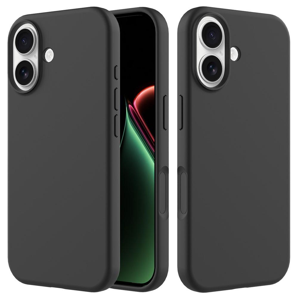 Kuva:  iPhone 17 Iskunkestävä Silikonikuori - Musta