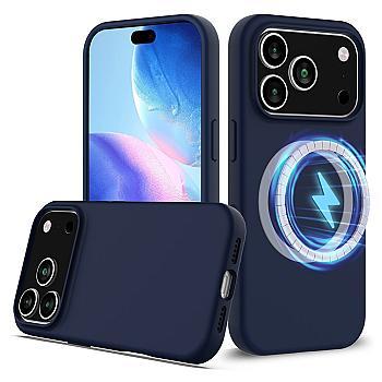 bild på iPhone 17 Pro cover med MagSafe, mørkeblå