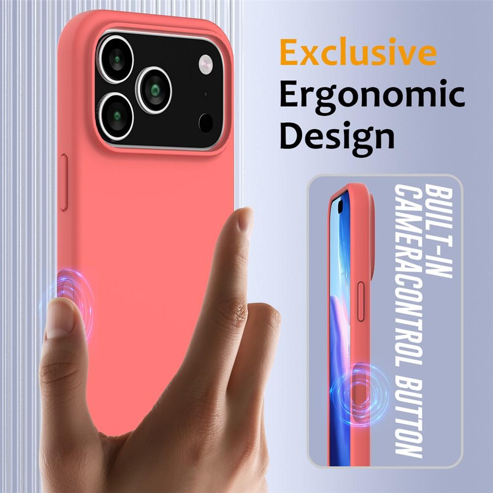 Billede af iPhone 17 Pro cover med MagSafe, støddæmpende rosa