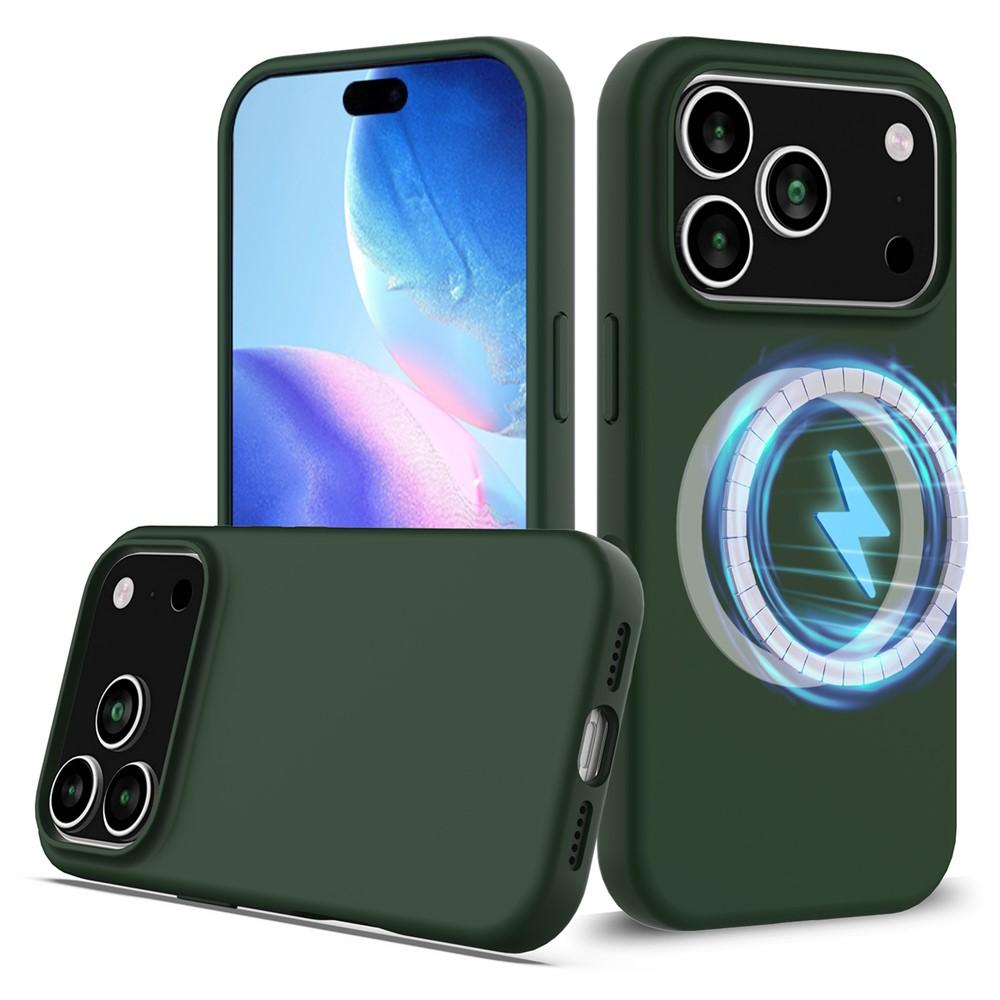 Bild von iPhone 17 Pro Hülle mit MagSafe, stoßdämpfend - Dunkelgrün