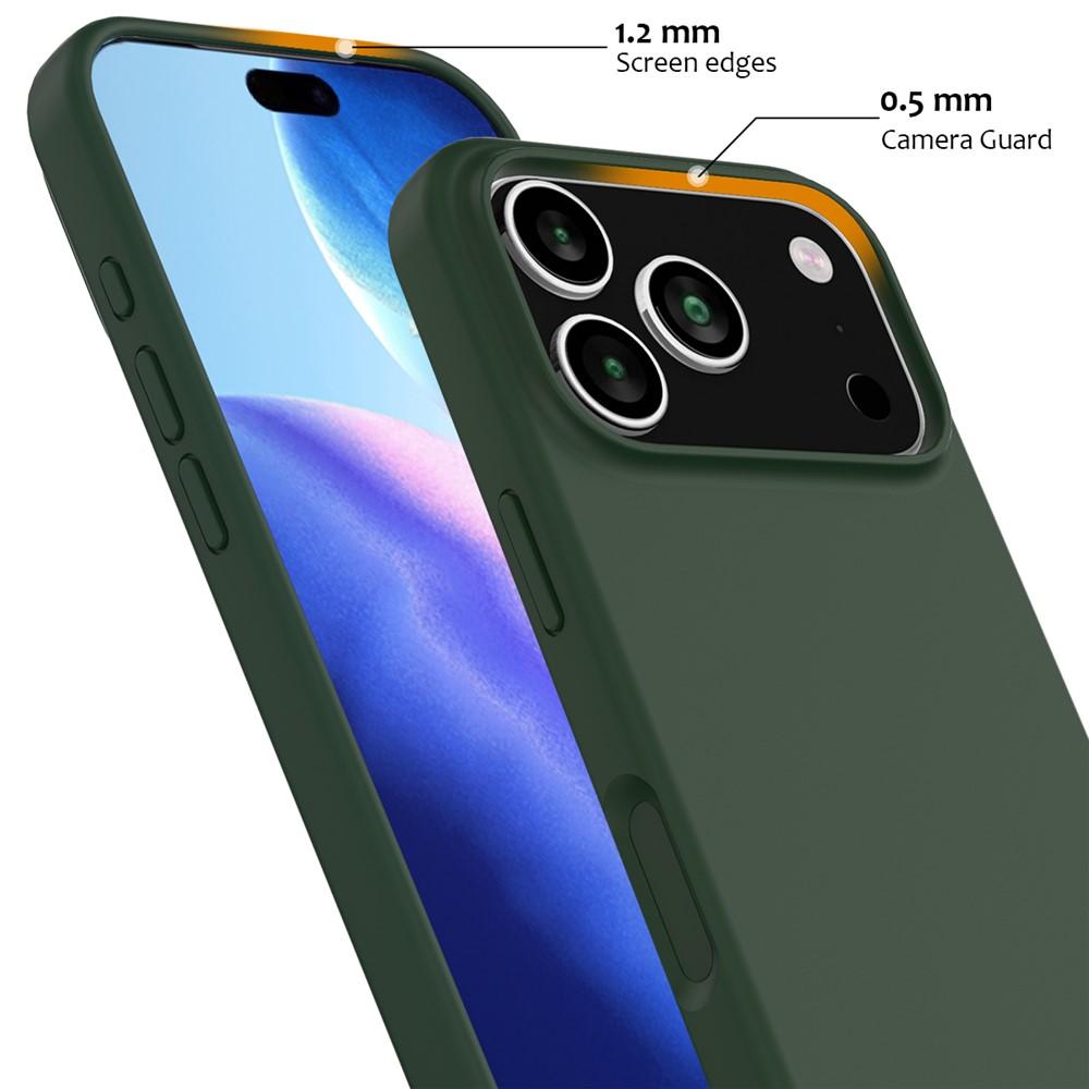 Bild von iPhone 17 Pro Hülle mit MagSafe, stoßdämpfend - Dunkelgrün