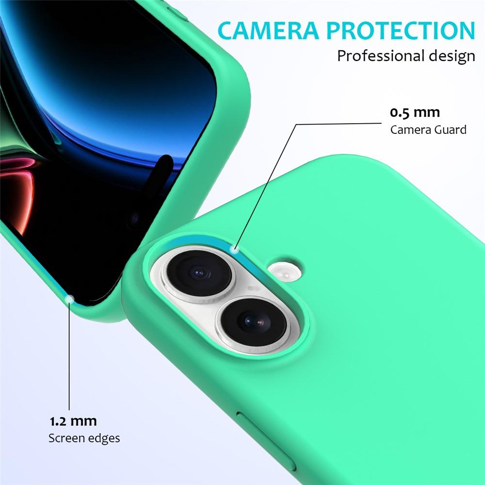 Kuva:  iPhone 17 Iskunkestävä Silikonikuori - Vihreä