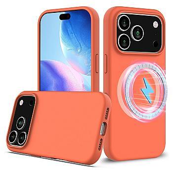 bild på iPhone 17 Pro Cover med MagSafe, Støddæmpende - Orange