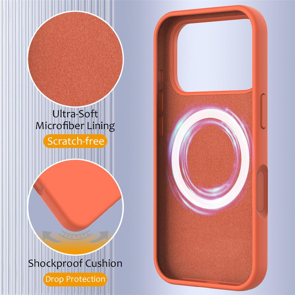 Bild von iPhone 17 Pro Hülle mit MagSafe, stoßdämpfend - Orange