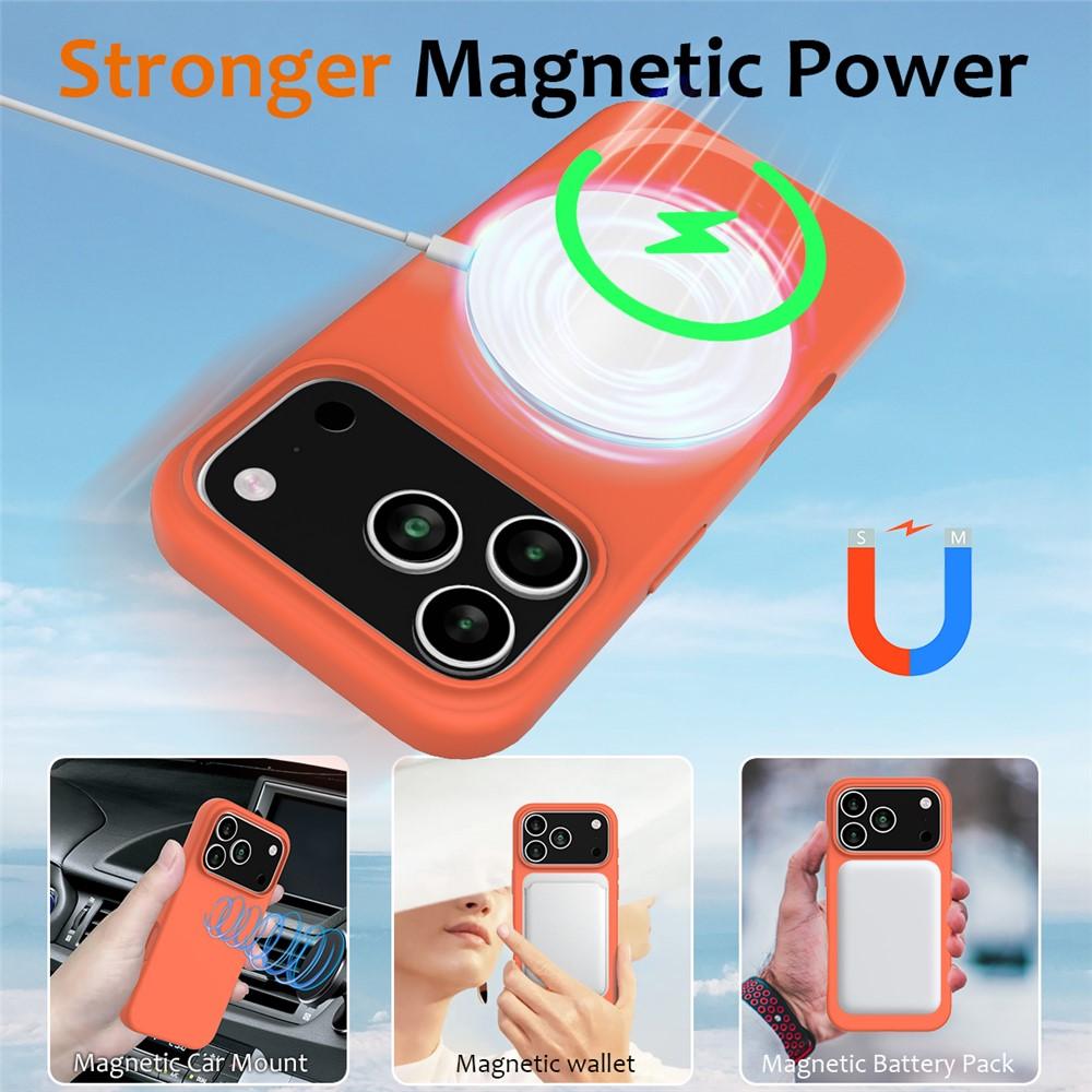 Bild von iPhone 17 Pro Hülle mit MagSafe, stoßdämpfend - Orange