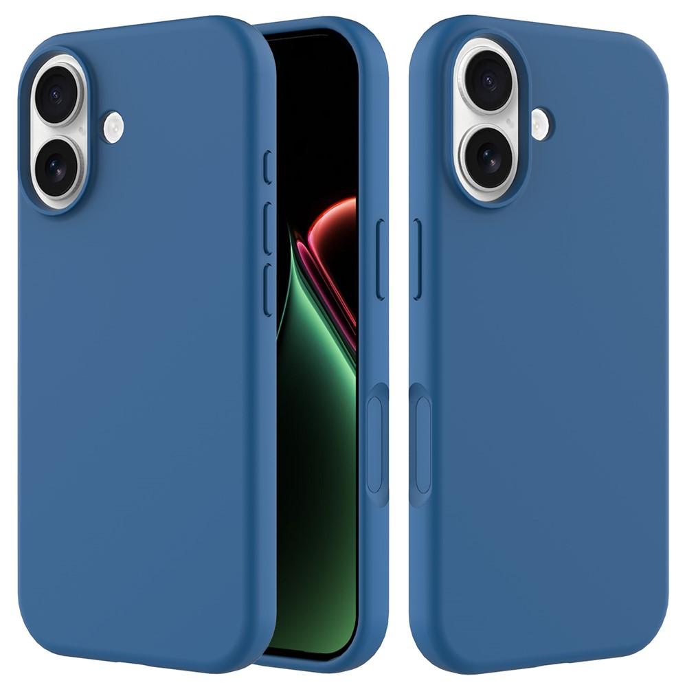 Billede af iPhone 17 Støddæmpende Silikonecover - Blå