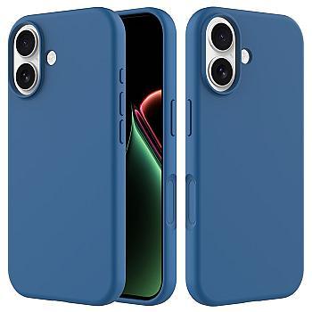 bild på iPhone 17 Støddæmpende Silikonecover - Blå