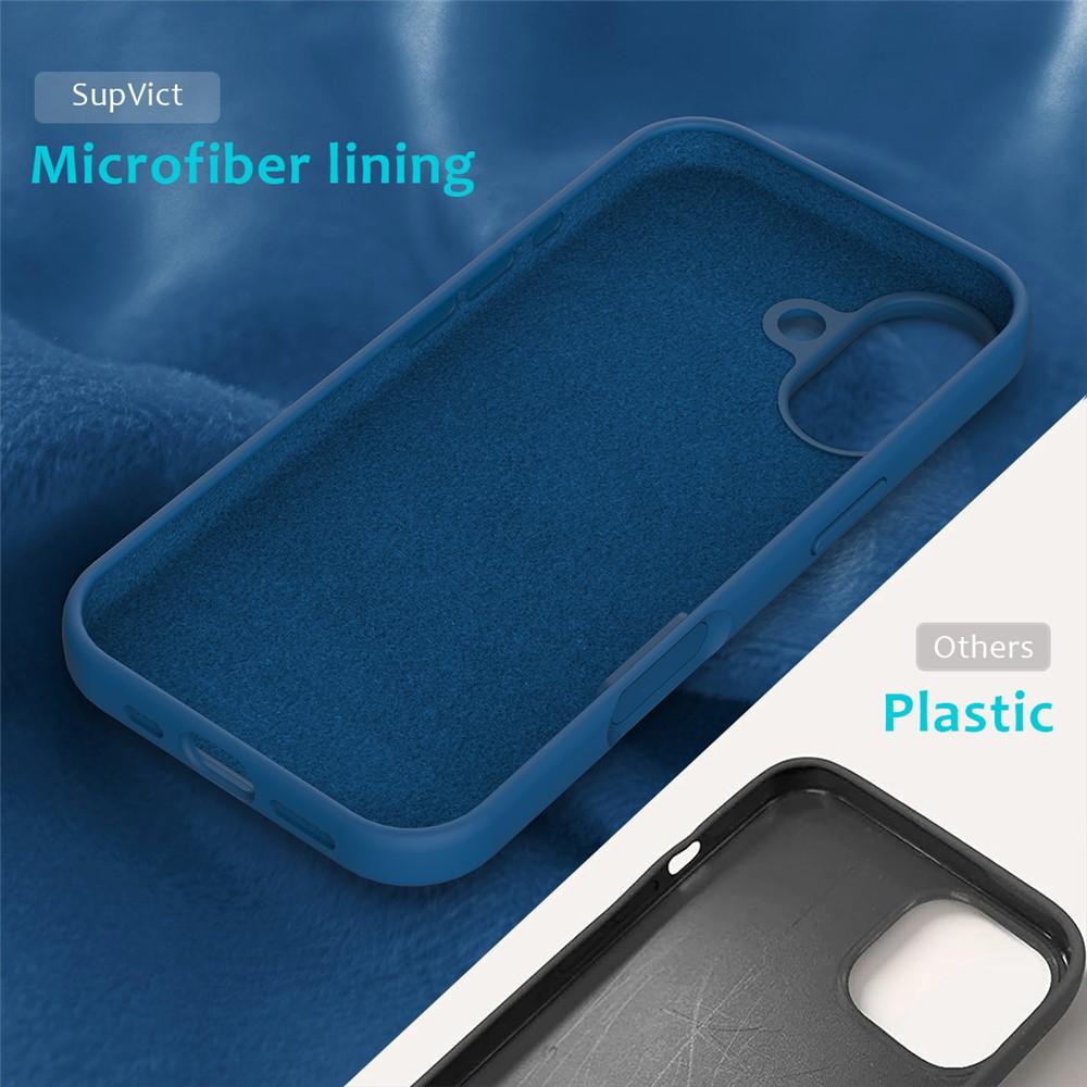 Billede af iPhone 17 Støddæmpende Silikonecover - Blå